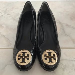 Tory Burch Quinn Quilted Wedge